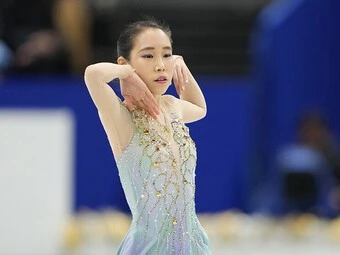 全日本フィギュアフリーの三原舞依photo by Noto Sunao(a presto)