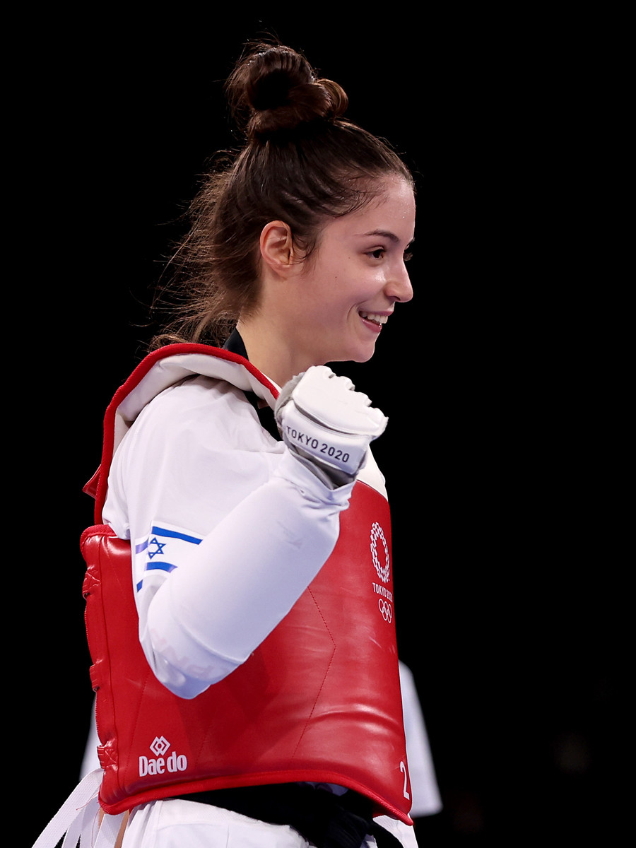 ◆アビシャグ・センベルグ／イスラエル（19歳）女子テコンドー　銅メダルphoto by Getty Images　10人はどんな選手？＞＞