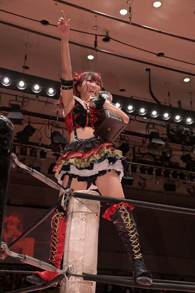 ◆「闘うクビドル」伊藤麻希写真：東京女子プロレス　記事：「なんで自分はこうなんだ！」悩み続けたアイドル時代＞＞
