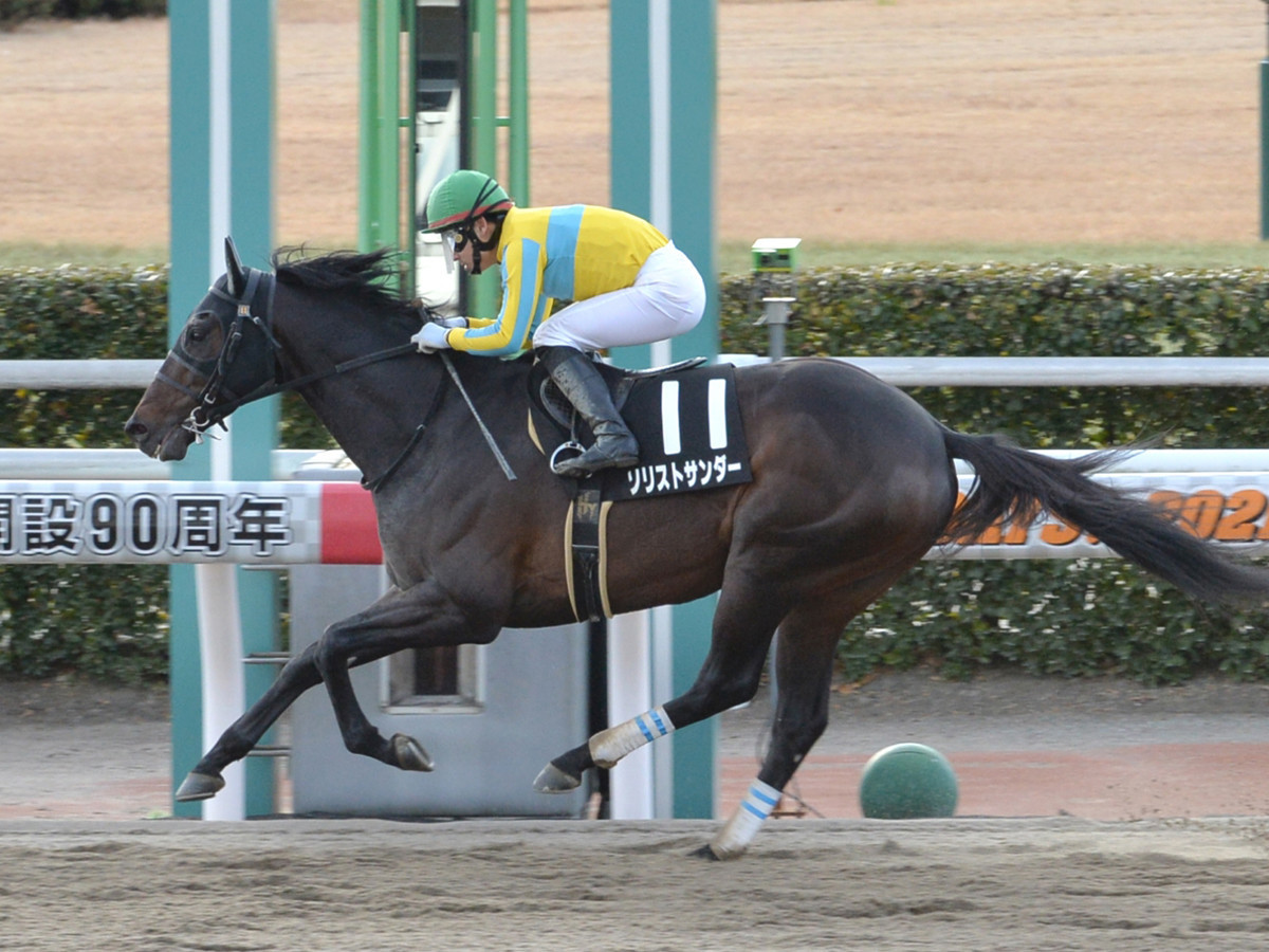 今年１月の門司Ｓで勝利したソリストサンダーphoto by Sankei Visual記事を読む＞エルムＳは、ダート1700ｍが得意な６歳馬２頭に注目。血統からも好走の予感