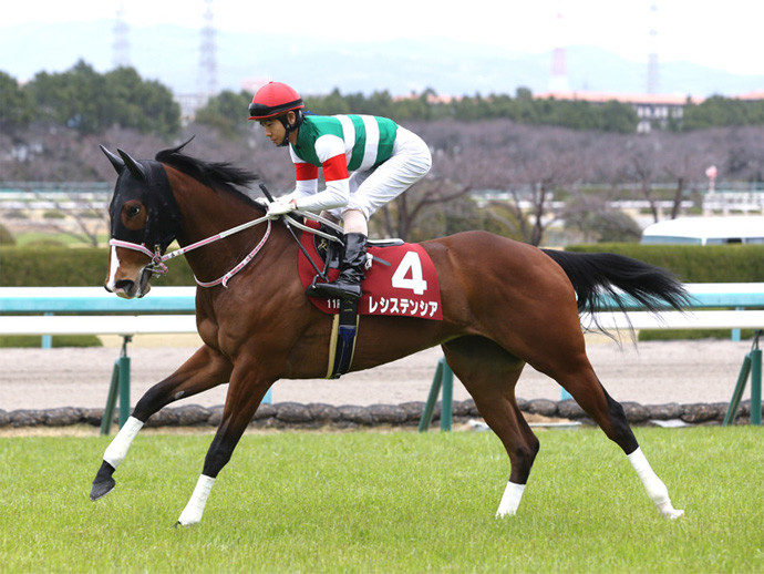 2019年度の「最優秀２歳牝馬」レシステンシアphoto by Eiichi Yamane/AFLO記事を読む＞阪急杯は種牡馬の実績を重視。３つの共通点がある牝馬２頭が中心だ