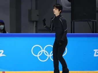 羽生結弦・北京五輪現地初練習フォトギャラリー(15枚)