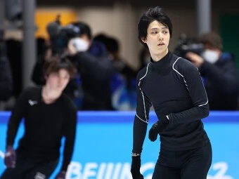 羽生結弦・北京五輪現地初練習フォトギャラリー(15枚)