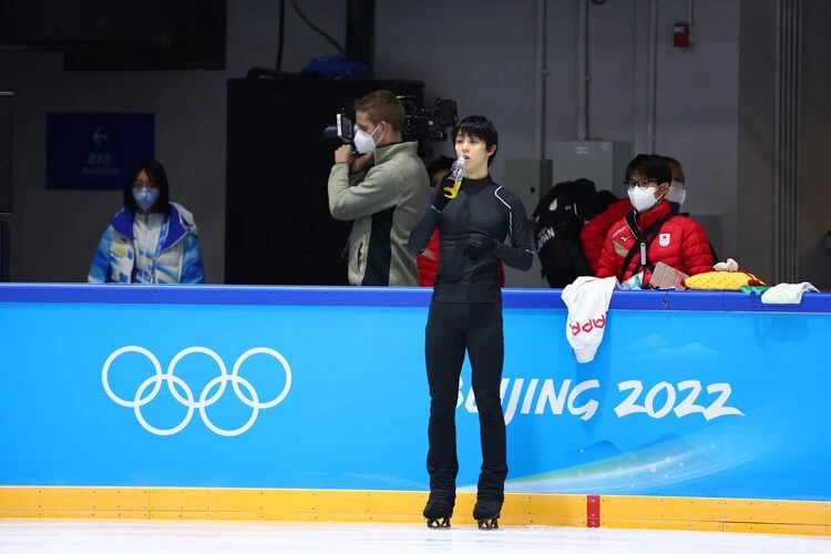 2月7日、北京入り後初めて練習した羽生結弦SP写真はこちら>> フリー写真はこちら>>photo by JMPA