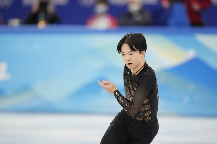 男子フリー、鍵山優真photo by Noto Sunao/JMPA