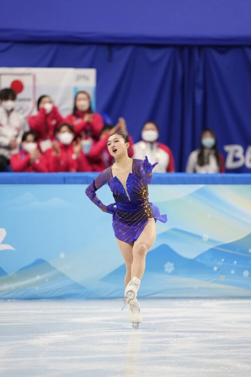 女子フリー、坂本花織photo by Noto Sunao/JMPA