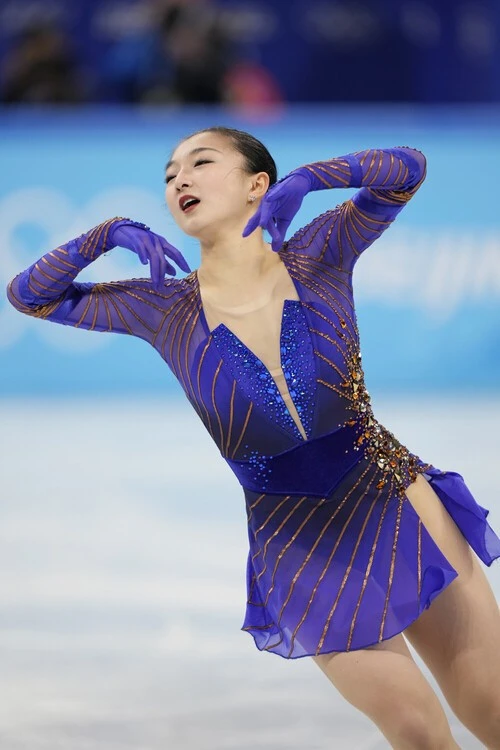 女子フリー、坂本花織photo by Noto Sunao/JMPA