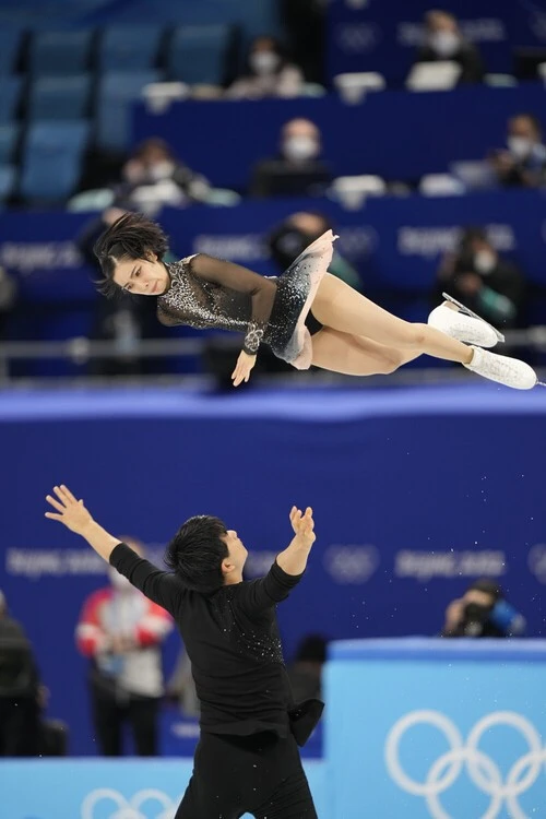 ペアフリー、三浦璃来・木原龍一組photo by Noto Sunao/JMPA