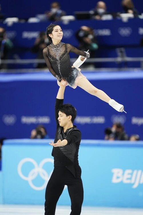 ペアフリー、三浦璃来・木原龍一組photo by Noto Sunao/JMPA