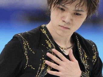 2月10日、フリーに臨む宇野昌磨photo by Noto Sunao/JMPA