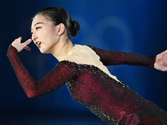 坂本花織photo by Noto Sunao/JMPA