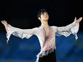 2月20日、エキシビションに出演した羽生結弦SP写真はこちら>> フリー写真はこちら>>photo by Noto Sunao/JMPA