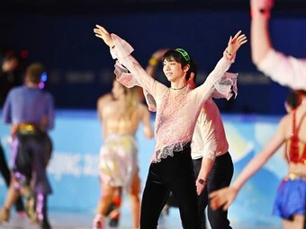 羽生結弦・北京五輪エキシビションフォトギャラリー(15枚)