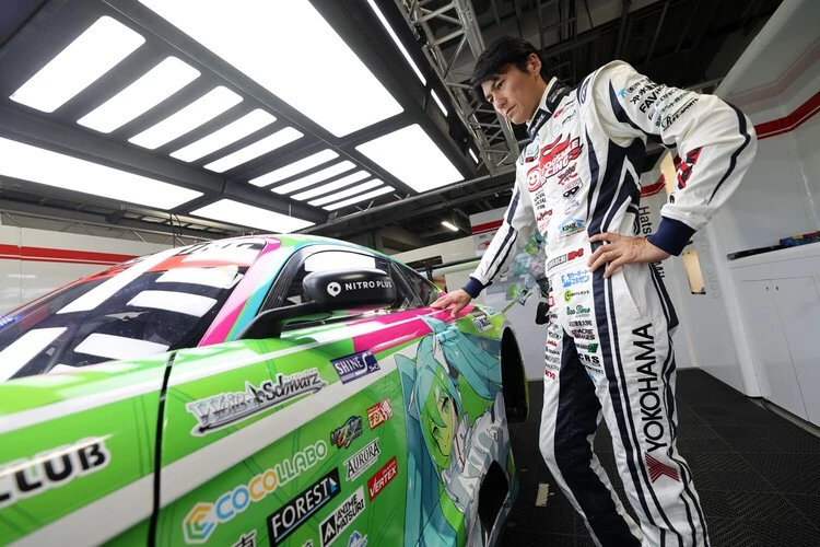GSRドライバーの谷口信輝選手photo by Orihara Hiroyuki