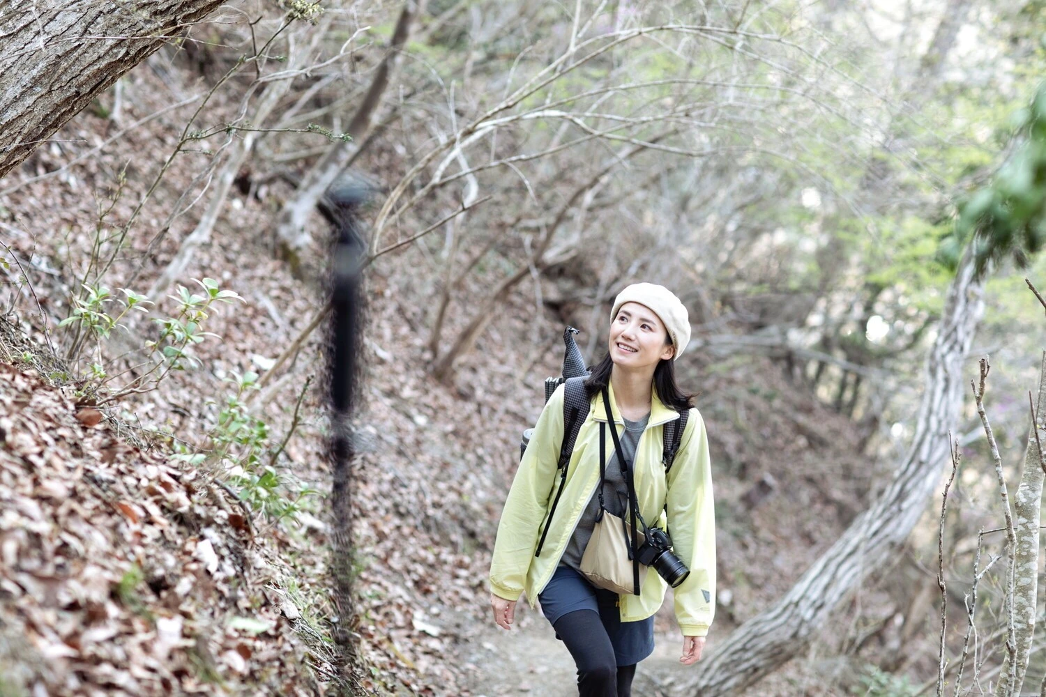 登山YouTuber山下舞弓の春のハイキング&おすすめ山小屋フォト集(34枚)