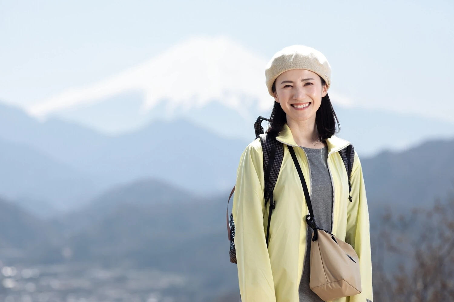 モデルで登山YouTuberの山下舞弓さん photo by Kato Shotaroインタビュー記事はこちら>>