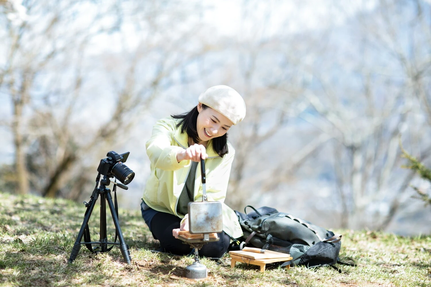 登山YouTuber山下舞弓の春のハイキング&おすすめ山小屋フォト集(34枚)