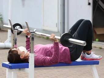 青山華依(甲南大)インタビュー&練習風景カット(17枚)