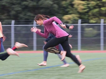青山華依(甲南大)インタビュー&練習風景カット(17枚)
