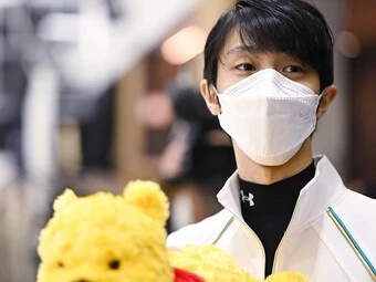 羽生結弦・プロ転向後初の公開練習&インタビューフォトギャラリー(32枚)