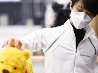 羽生結弦・プロ転向後初の公開練習&インタビューフォトギャラリー(32枚)