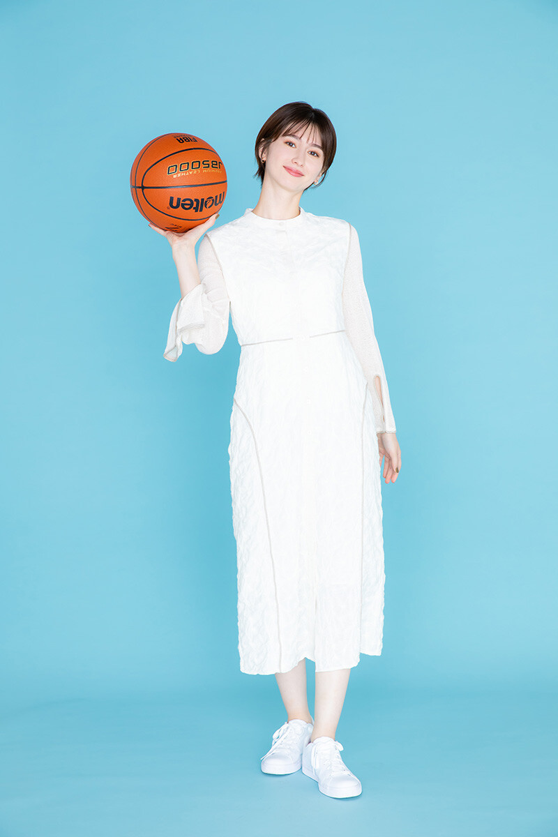 中高の６年間、バスケットボールに打ち込んでいたという菜波さんphoto by Inomata Sayaka記事を読む＞＞