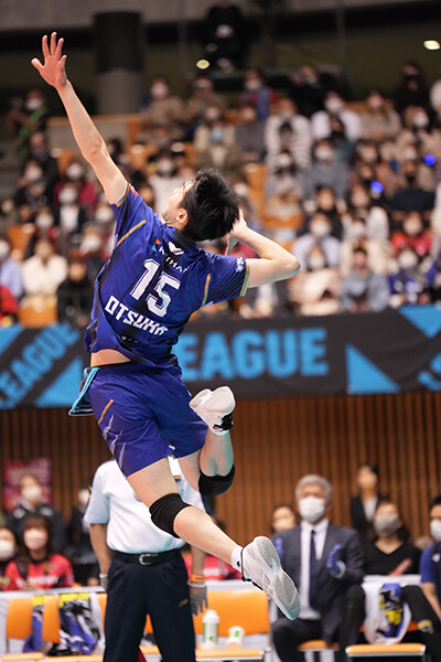画像・写真】「現役大学生Vリーガー」としてパナソニックで活躍