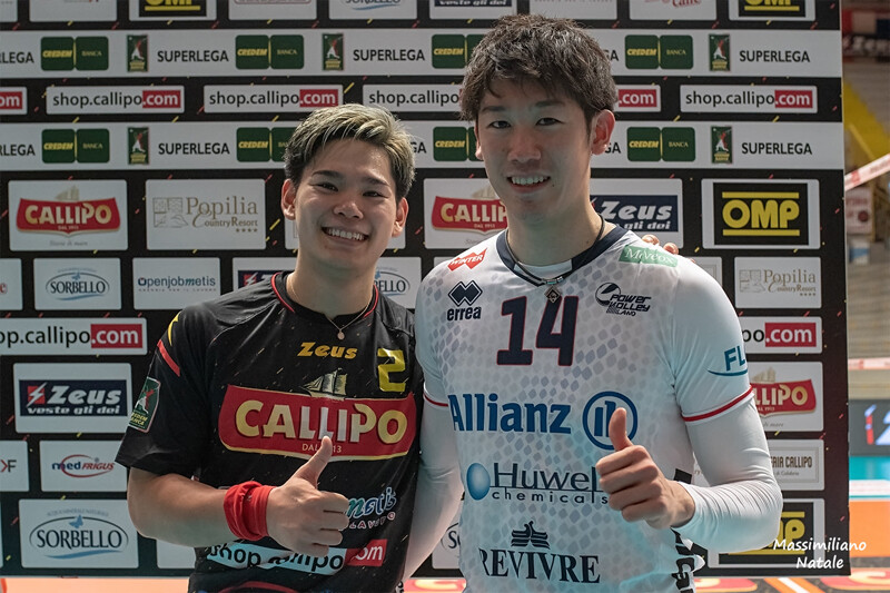 画像・写真】石川祐希との2ショット、髙橋藍との対決も。西田