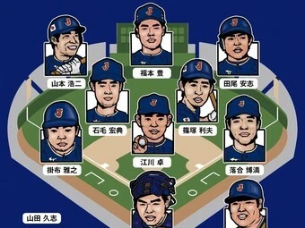 40年前の日本代表メンバーillustration by @StyleT841記事を読む>もし40年前にWBCがあったなら… 侍ジャパンのメンバーはどうなる? エースは? 4番は?