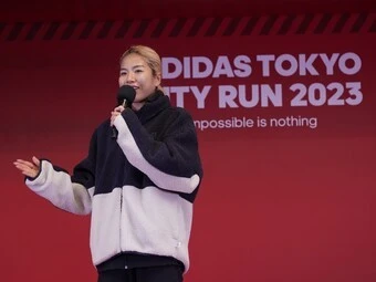 photo by photo by adidas Japan新谷仁美選手インタビュー記事>>