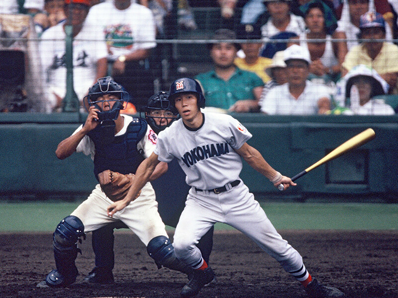 多村仁志・横浜（神奈川）3年時に春夏連続で甲子園に出場。プロ入り後も5ツールプレーヤーとして活躍。高校野球記事一覧へphoto by Okazawa Katsuro、Ohtomo Yoshiyuki