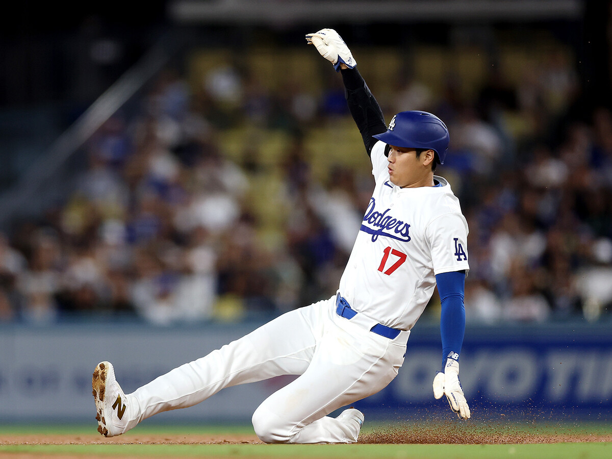 大谷翔平大谷翔平の盗塁術を「青い稲妻」松本匡史が分析＞＞　　photo by Getty Images