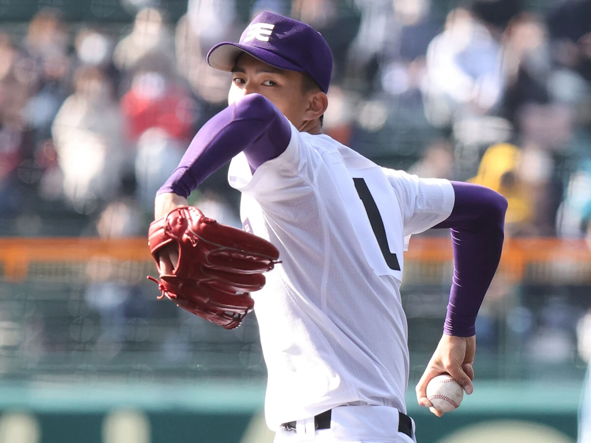 達孝太・天理（奈良）３年春の選抜に出場し、ベスト４進出の立役者となった。高校野球記事一覧へphoto by Okazawa Katsuro、Ohtomo Yoshiyuki
