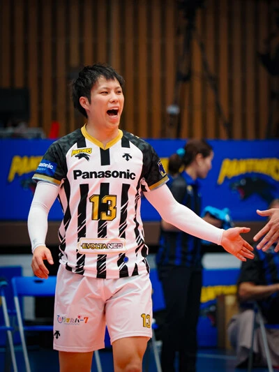 パナソニックパンサーズ 2023等身大タオル 10 山内選手
