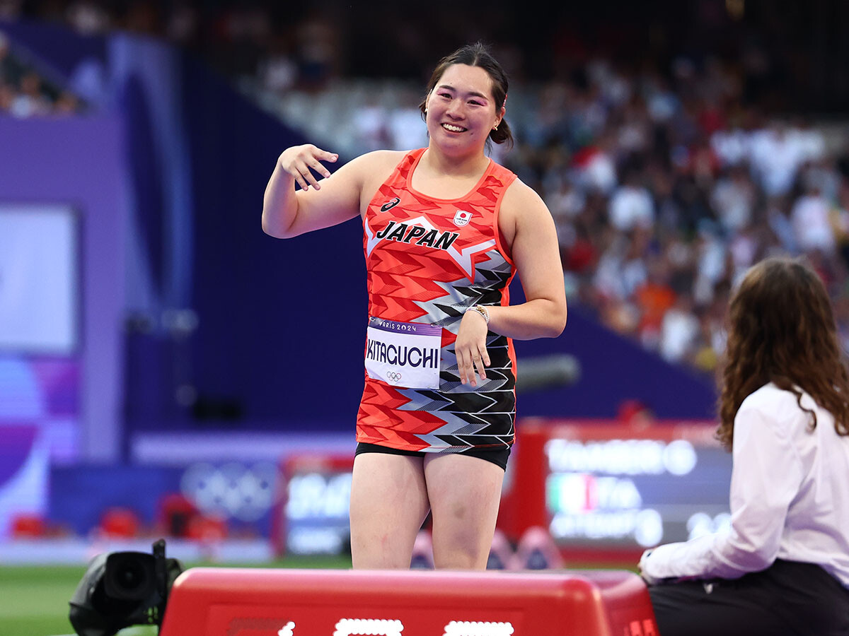 パリオリンピック,パリ五輪,女子,やり投,金メダル,北口榛花,JAL,日本航空,セケラック,チェコ,日本人初