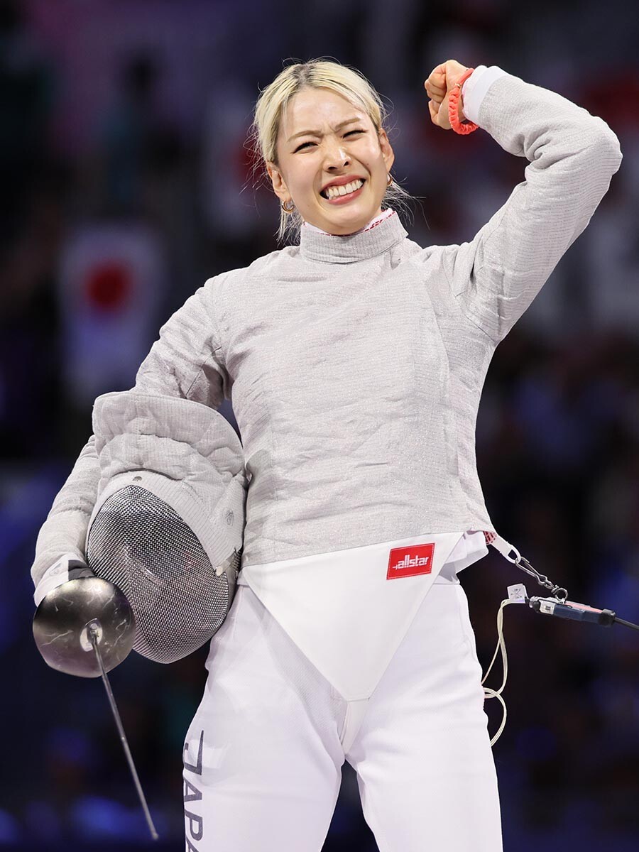 パリオリンピック,パリ五輪,オリンピック,フェンシング,江村美咲,日本選手団,旗手,サーブル,個人,団体,立飛ホールディングス,グラン・パレ