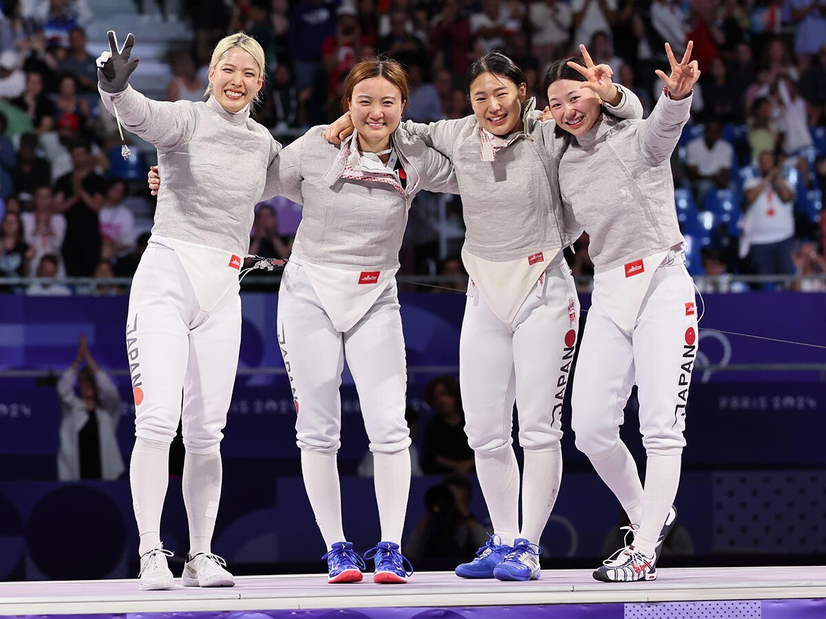 パリオリンピック,パリ五輪,オリンピック,フェンシング,江村美咲,日本選手団,旗手,サーブル,個人,団体,立飛ホールディングス,グラン・パレ