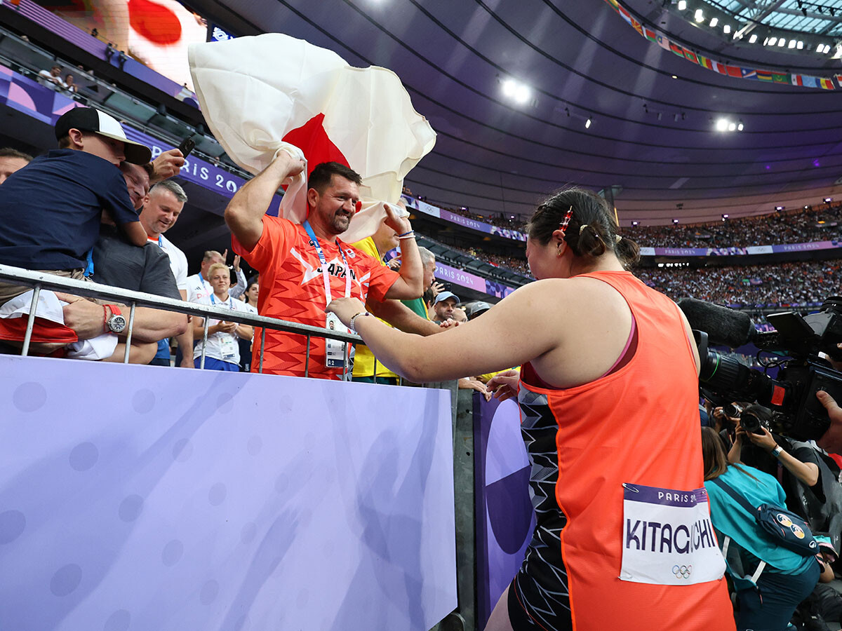 パリオリンピック,パリ五輪,女子,やり投,金メダル,北口榛花,JAL,日本航空,セケラック,チェコ,日本人初