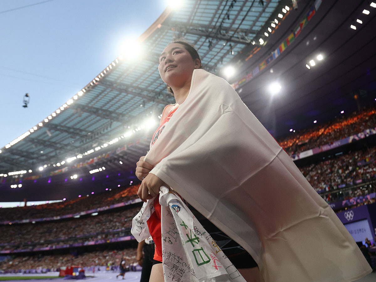 パリオリンピック,パリ五輪,女子,やり投,金メダル,北口榛花,JAL,日本航空,セケラック,チェコ,日本人初