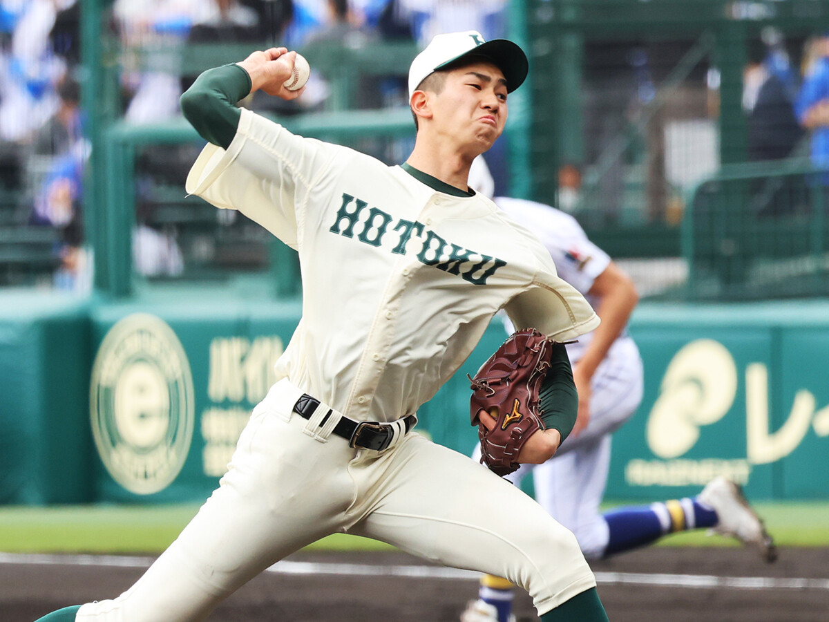 報徳学園／今朝丸裕喜高校野球 2024年夏の甲⼦園「白球永劫」 ＞＞　　photo by Ohtomo Yoshiyuki