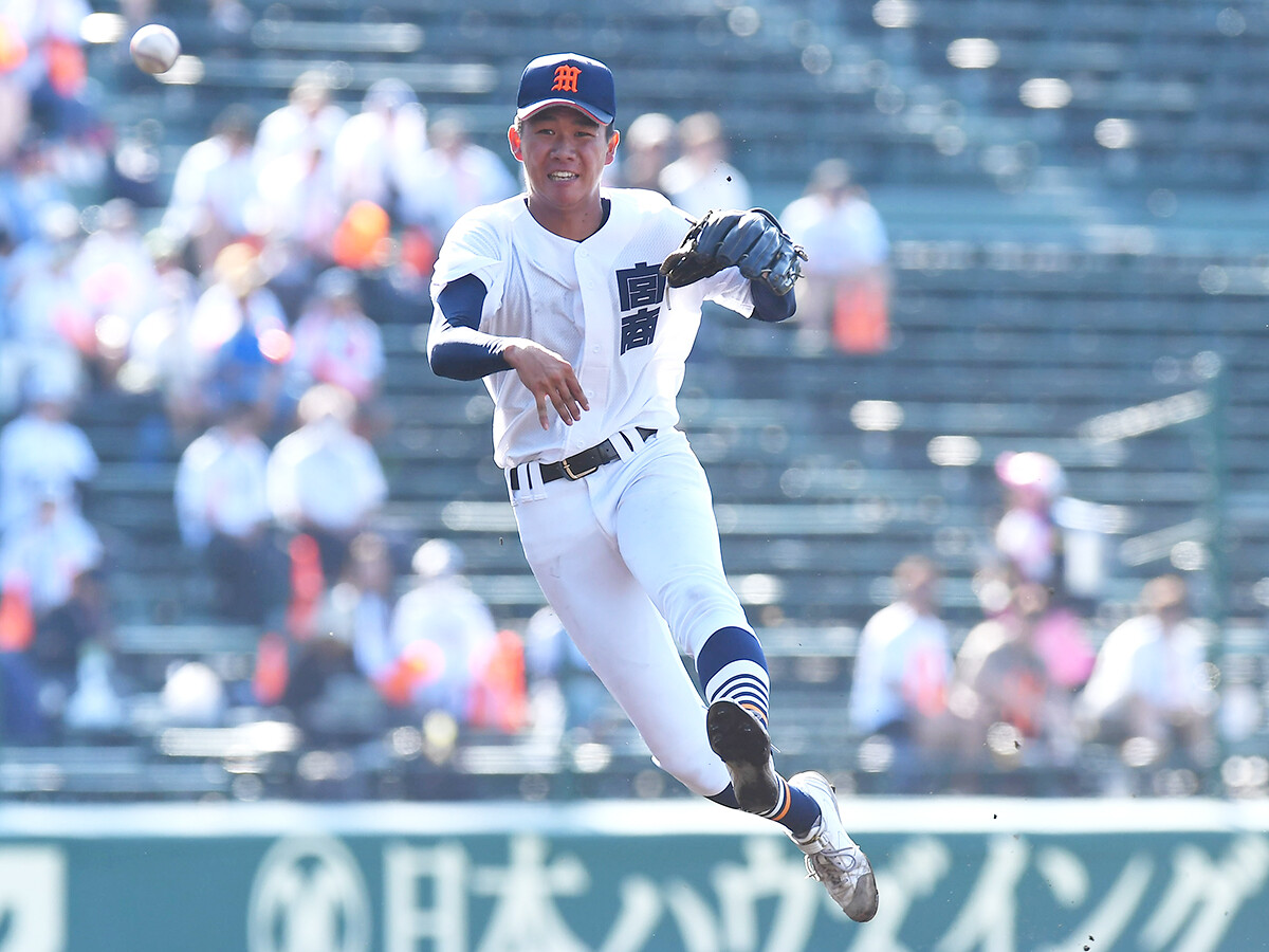 宮崎商／中村奈一輝高校野球 2024年夏の甲⼦園「白球永劫」 ＞＞　　photo by Sankei Visual