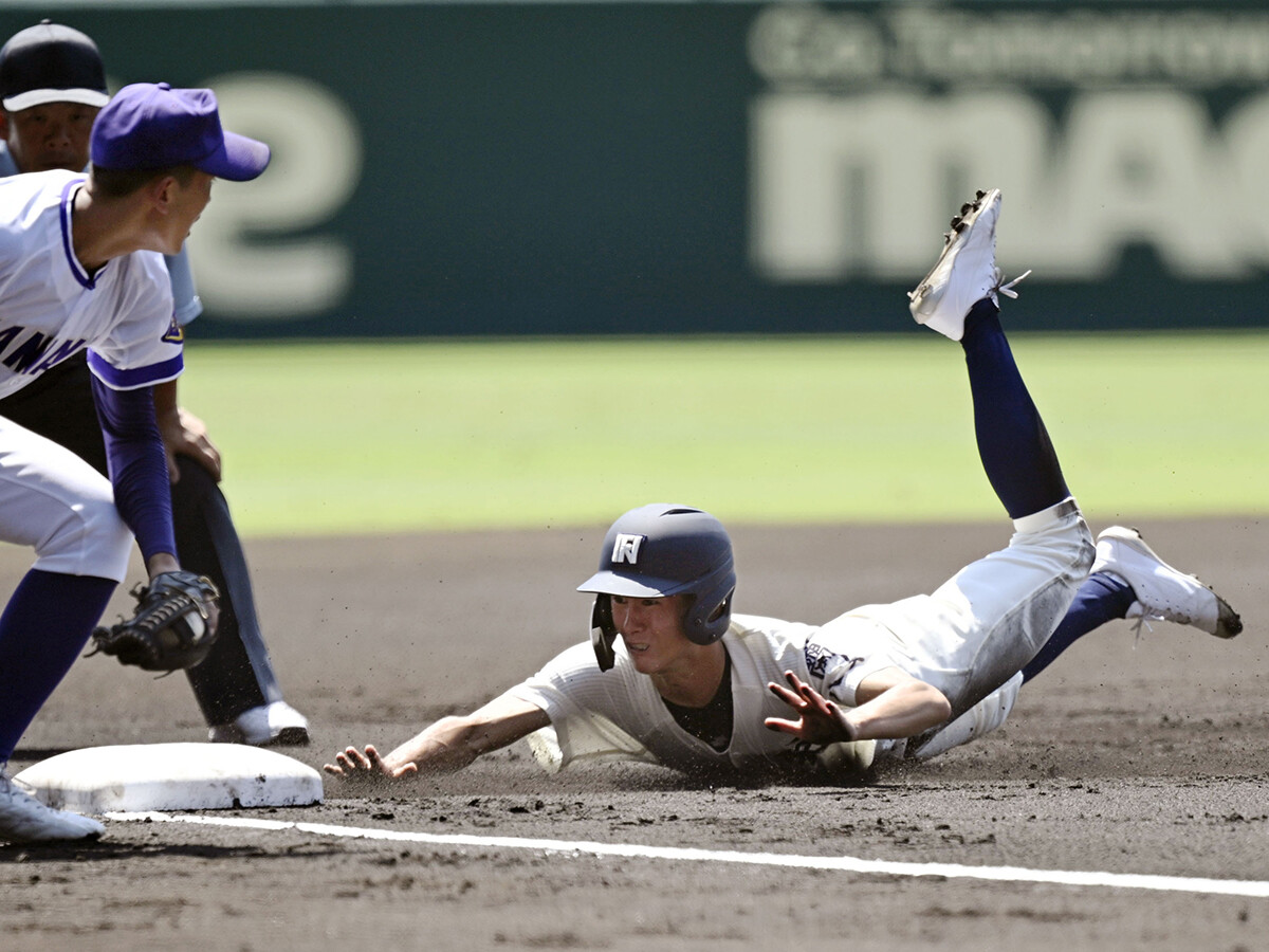 西日本短大付／奥駿仁高校野球 2024年夏の甲⼦園「白球永劫」 ＞＞　　photo by Sankei Visual