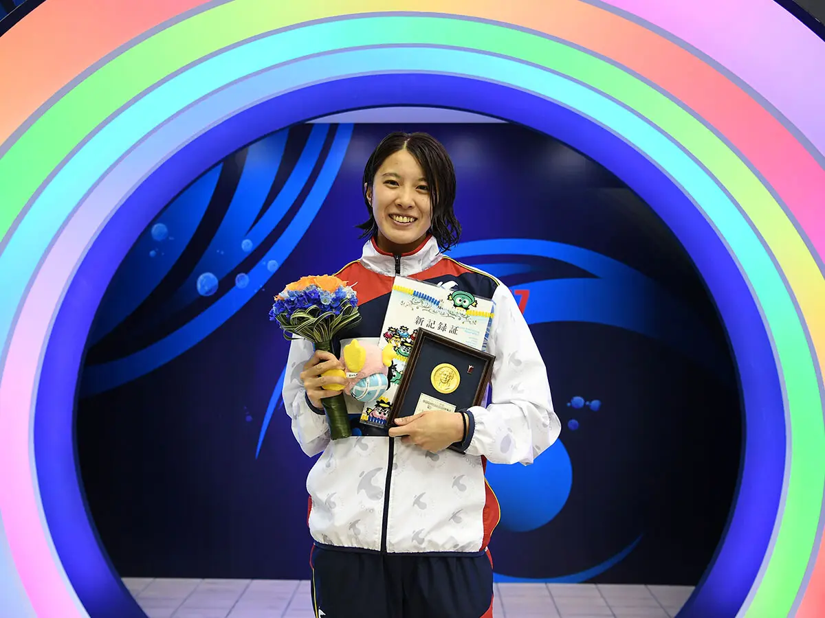 大橋悠依,イトマン,イトマン東進,東京五輪,オリンピック,個人メドレー,女子,200m,400m,２冠,史上初,東洋大学,大学院,栄養,ひこにゃん,滋賀,ナガセ