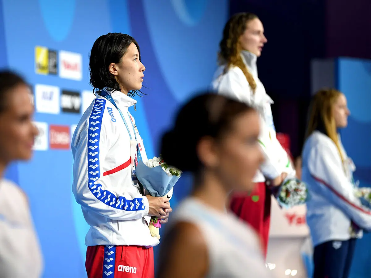 大橋悠依,イトマン,イトマン東進,東京五輪,オリンピック,個人メドレー,女子,200m,400m,２冠,史上初,東洋大学,大学院,栄養,ひこにゃん,滋賀,ナガセ