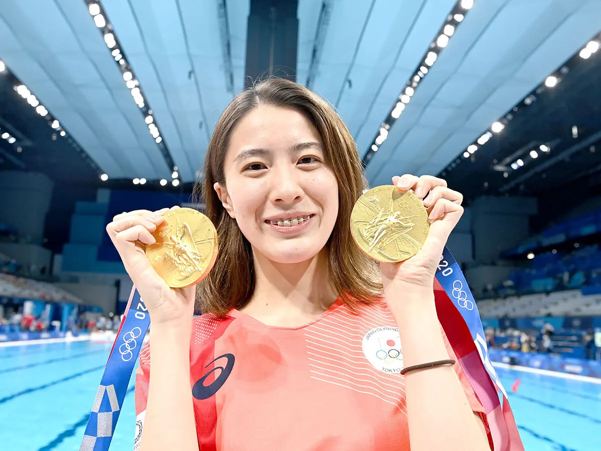 大橋悠依,イトマン,イトマン東進,東京五輪,オリンピック,個人メドレー,女子,200m,400m,２冠,史上初,東洋大学,大学院,栄養,ひこにゃん,滋賀,ナガセ