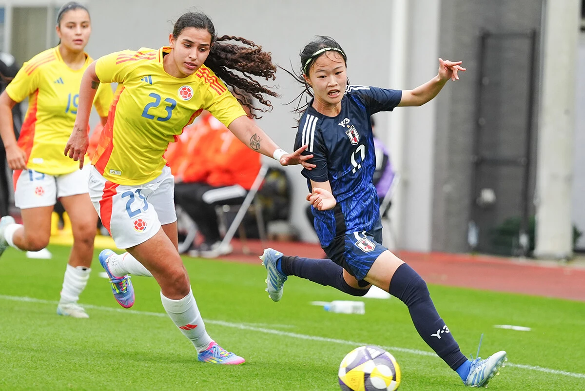 日テレ・東京ヴェルディベレーザの眞城美春早草紀子●撮影 photo by Hayakusa Norikoなでしこジャパンの記事はこちら>>