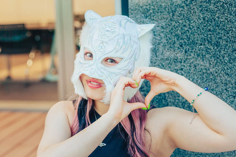 画像・写真】【写真】スターダムのマスクウーマン スターライト