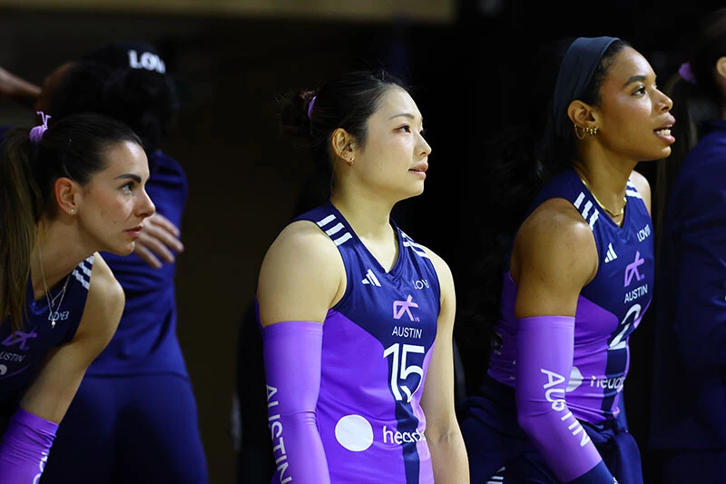 女子バレー】リベロの井上琴絵がサーブやバックアタックでも活躍 米