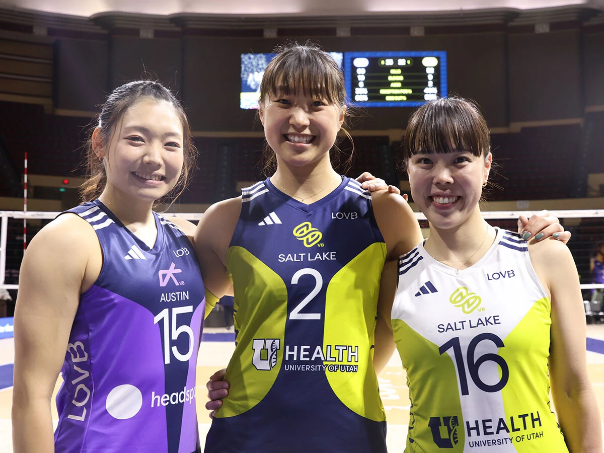 女子バレー】リベロの井上琴絵がサーブやバックアタックでも活躍 米