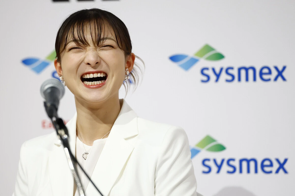 【ミラノ・コルティナ五輪】坂本花織、鍵山優真、りくりゅう.....フィギュアスケート・フォトギャラリーphoto by Sunao Noto / 引退会見